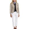 Brooks Brothers Cotton Twill Jacket in Khaki - Lyst