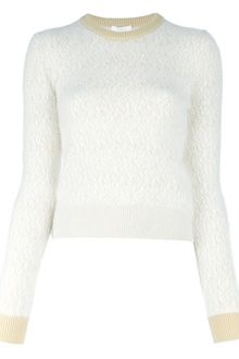 Chloé Cropped Sweater - Lyst