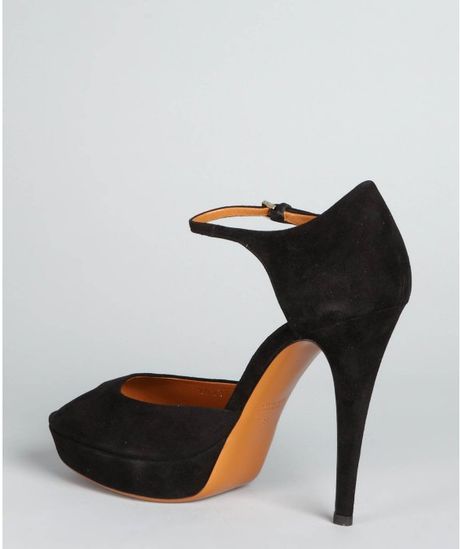 ankle strap platform pumps