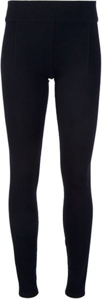 Helmut Lang Stretch Legging in Black - Lyst