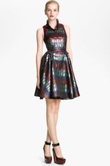 Kenzo Metallic Jacquard Dress