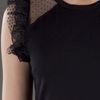 Red Valentino Fitted Dress in Black - Lyst