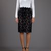 Valentino Lace Skirt in Black - Lyst