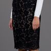 Valentino Lace Skirt in Black - Lyst