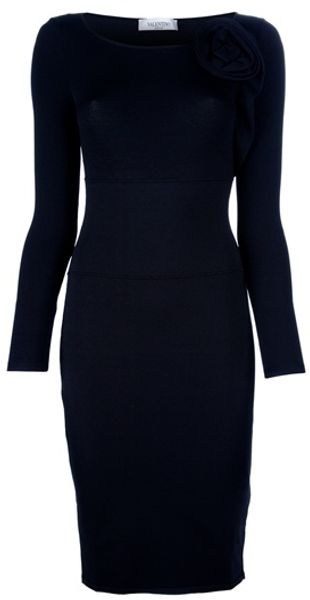 Valentino Pencil Dress - Lyst