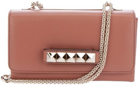 Valentino Chain Handle Bag in Pink (rose) - Lyst