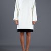 Valentino Wool Blend Coat in White - Lyst