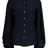 Viktor & Rolf Bell Sleeve Blouse in Black - Lyst