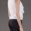 Viktor & Rolf Crepe De Chine Dress Tank  in White - Lyst
