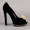 Alexander Mcqueen Skull Pump in Black - Lyst