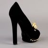 Alexander Mcqueen Skull Pump in Black - Lyst