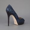 Jimmy Choo Glitter Embellished Pump in Blue - Lyst