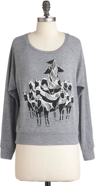 ModCloth From New York To Filly Top - Lyst