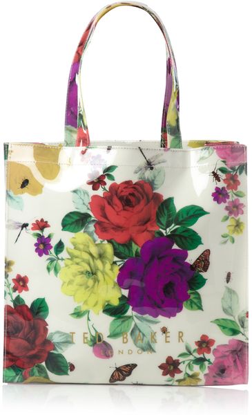 Ted Baker Tropkon Toucan Large Icon Shopper Bag in Multicolor (multi-coloured) | Lyst