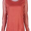 3.1 Phillip Lim Long Sleeve Tshirt in Red - Lyst