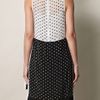 Diane Von Furstenberg Abrielle Crystal Dress in Black (white) - Lyst
