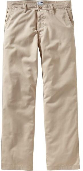 Old Navy Uniform Pants in Beige for Men (couscous) | Lyst