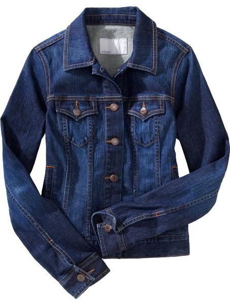 Old Navy Denim Jackets in Blue (dark worn)