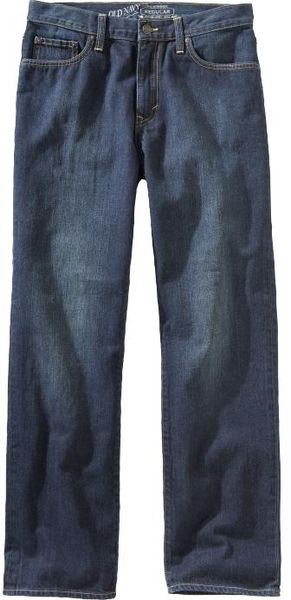 Old Navy Regular-fit Jeans in Blue for Men (new dark authentic)