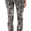 Paige Feather Print Verdugo Ultra Skinny Jeans in Gray (black) - Lyst