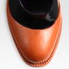 Prada Bicolor Leather Mary Jane Platform Pumps in Orange (black) - Lyst