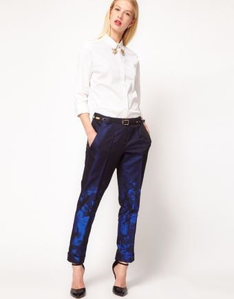 ASOS Collection  Premium Trousers in Ombre Print - Lyst