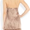 Elle Macpherson Obsidian Rita Stretchsilk and Lace Chemise in Beige (nutmeg) - Lyst