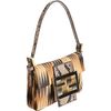 Fendi Ponyhair Baguette Bag in Brown (black) - Lyst