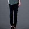 Helmut Lang Wool Narrow Pant in Black - Lyst
