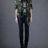 Helmut Lang Lizard Print Tee in Green - Lyst