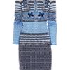 Mary Katrantzou Wool Blend Dress in Blue (sky) - Lyst