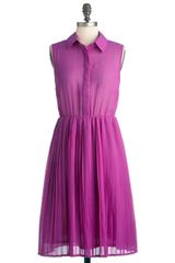 ModCloth Do As You Pleats Dress