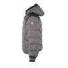 Moncler Down Jacket in Polyamide Fibers with A Tweed Digital Print in Blue for Men (navy) - Lyst