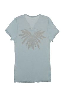 Zadig & Voltaire T Shirt Monastir Flock Man - Lyst