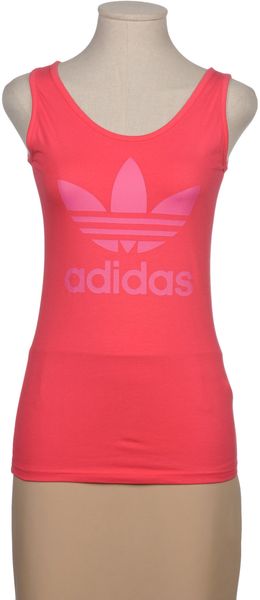 Adidas Sleeveless Tshirt - Lyst