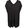 Allsaints Dita Top in Gray (charcoal/black) - Lyst