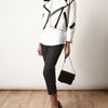 Acne Rita Leather and Shearling Jacket in Beige (black white) - Lyst