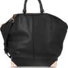 Alexander Wang Emile Textured Leather Tote in Black - Lyst