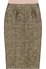 By Malene Birger Dandes Metallic Jacquard Skirt