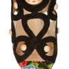 Charlotte Olympia Anastasia Suede and Wooden Sandals in Gold (black) - Lyst