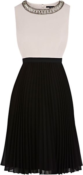 Coast Coast Roberta Dress Mono - Lyst
