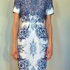 Preen Catherine Dress in Blue (denim) - Lyst
