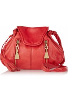 See By Chloé Cherry Textured Leather Shoulder Bag - Lyst