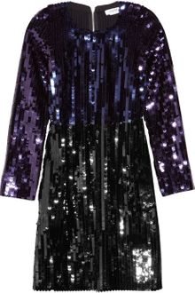 Sonia By Sonia Rykiel Sequined Cotton Blend Dress - Lyst