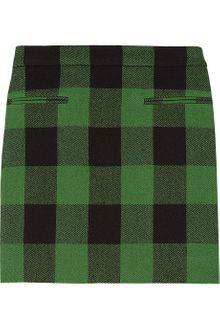 Stella McCartney Tive Plaid Wool Skirt - Lyst