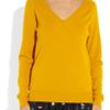 Stella Mccartney Wool and Cashmereblend Sweater in Yellow (saffron) - Lyst