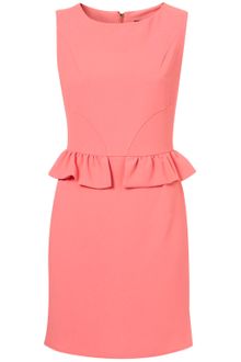 Topshop Mini Peplum Pencil Shift Dress - Lyst