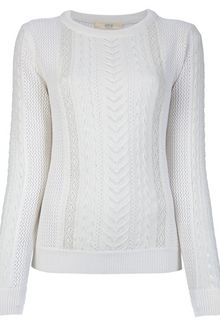 Vanessa Bruno Athé Crochet Detail Jumper - Lyst
