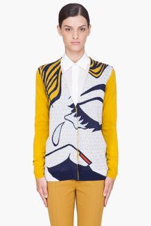 3.1 Phillip Lim Yellow Break Up Cardigan - Lyst
