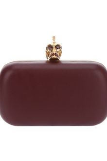 Alexander McQueen Skull Clutch - Lyst